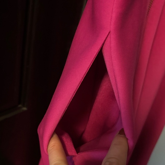 Ted Baker London Fuchsia Lace Midi Dress - Picture 5 of 6